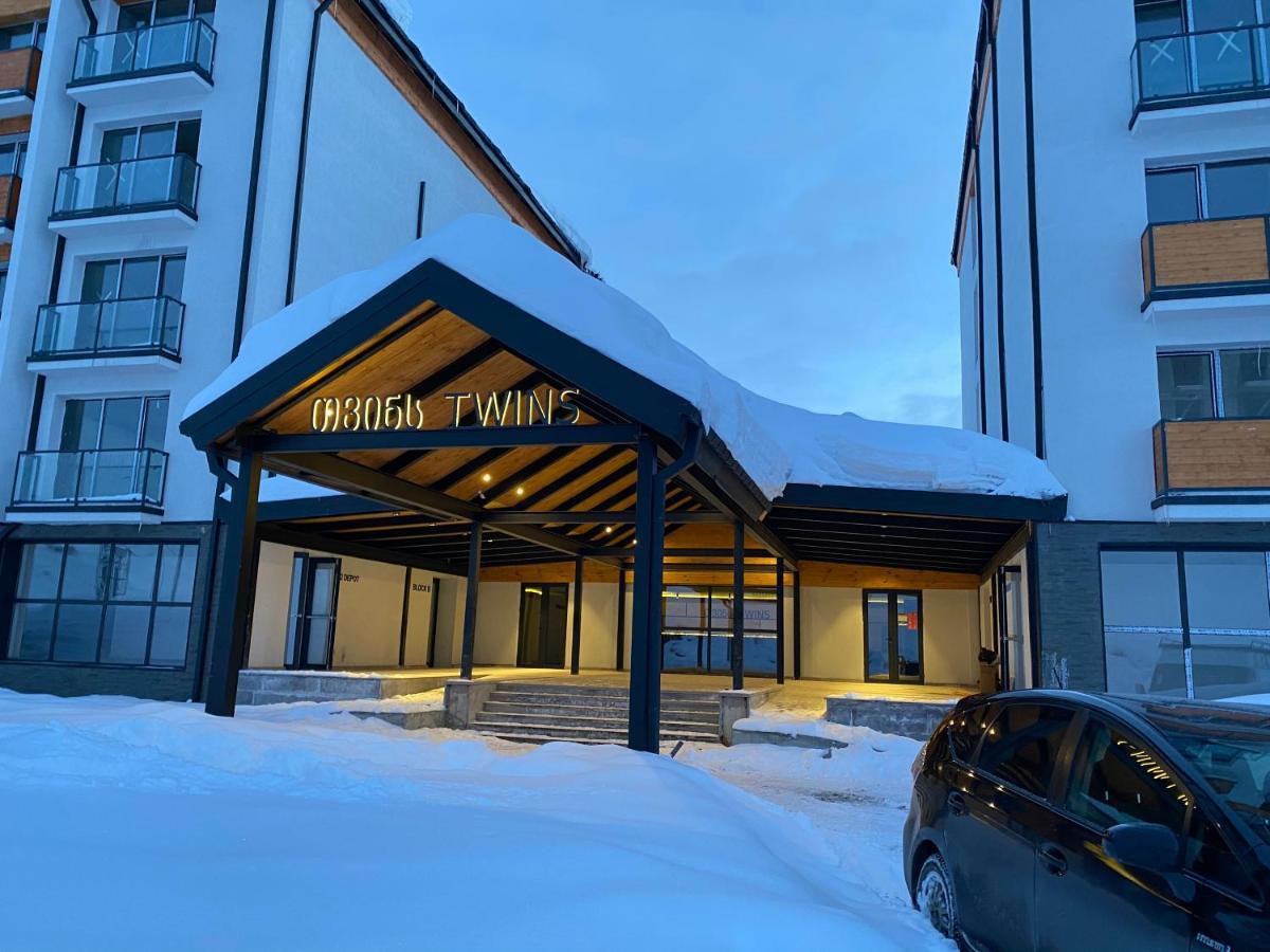 Twins Apartment Deluxe, New Гудаури Экстерьер фото